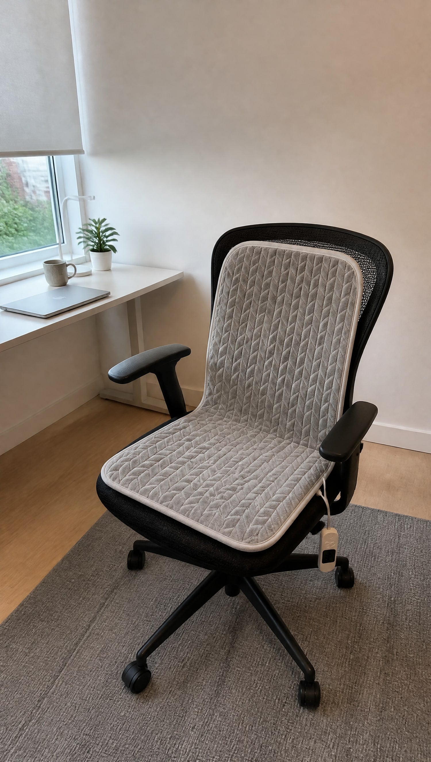 “A cosy desk upgrade”